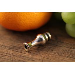 Fluted metal drip tip